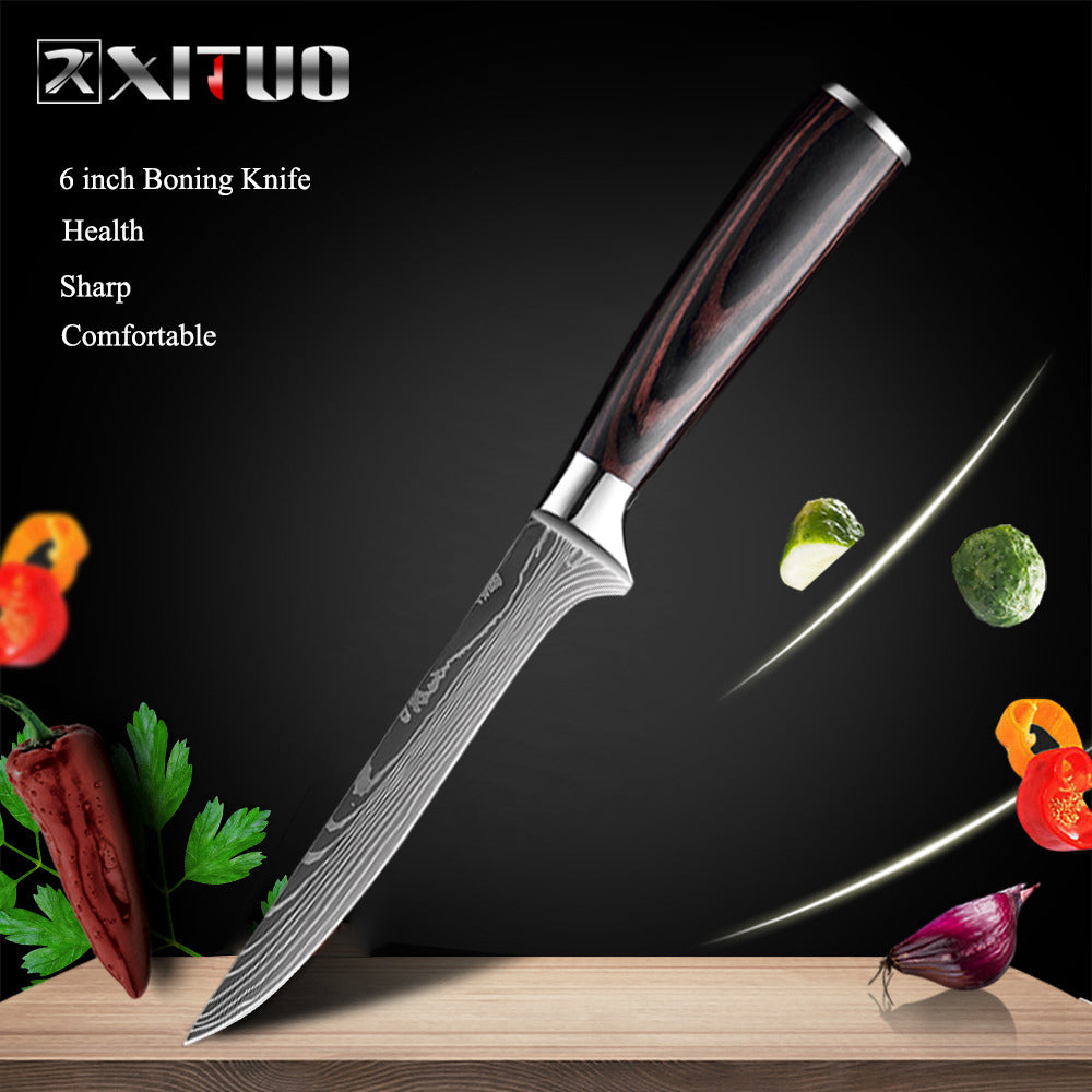 Cuchillos de cocina Xituo, acero inoxidable