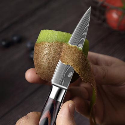 Faca de Tornear em Aço Inoxidável – Santoku