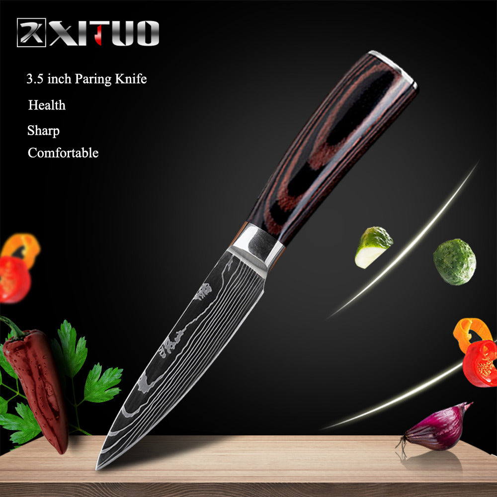 Cuchillos de cocina Xituo, acero inoxidable