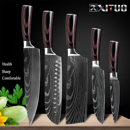 Cuchillos de cocina Xituo, acero inoxidable